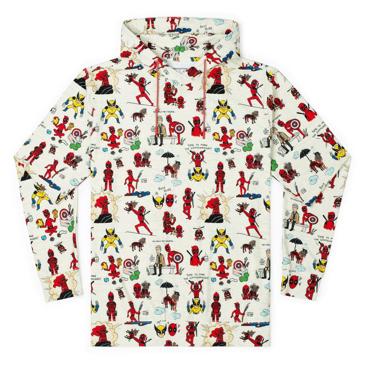 Deadpool & Wolverine "Wade's World" – Performance Hoodie