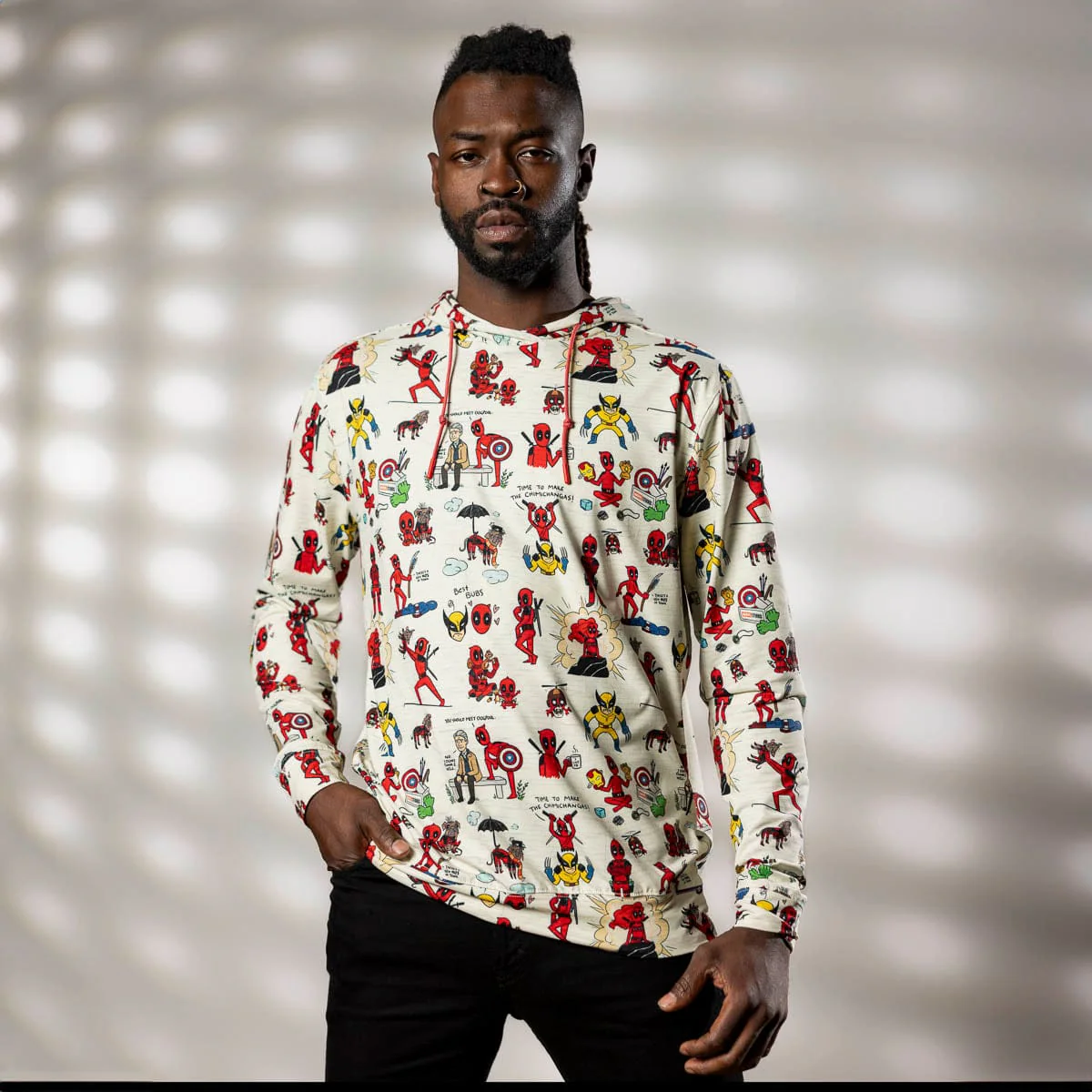 Deadpool & Wolverine "Wade's World" – Performance Hoodie - Image 2