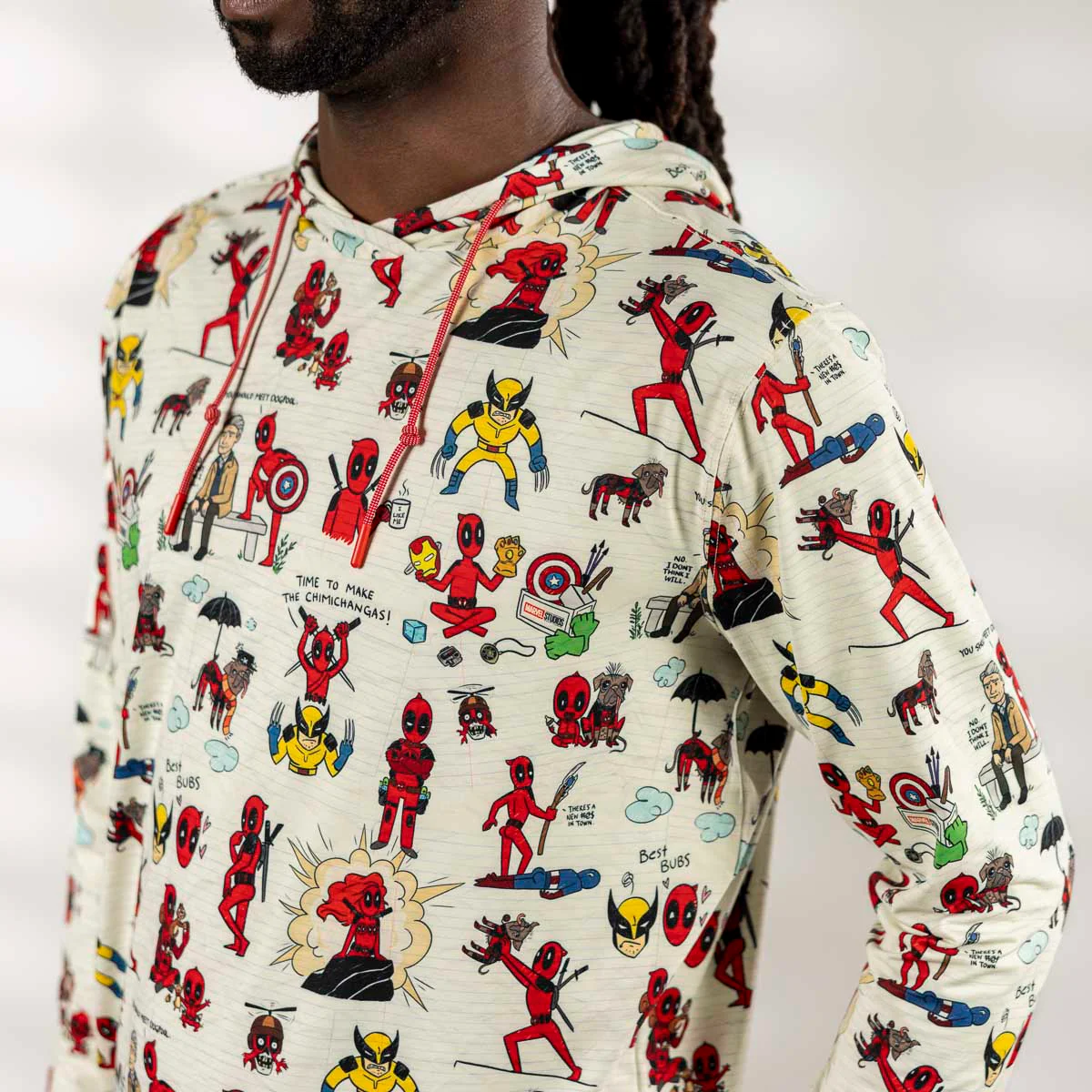 Deadpool & Wolverine "Wade's World" – Performance Hoodie - Image 4