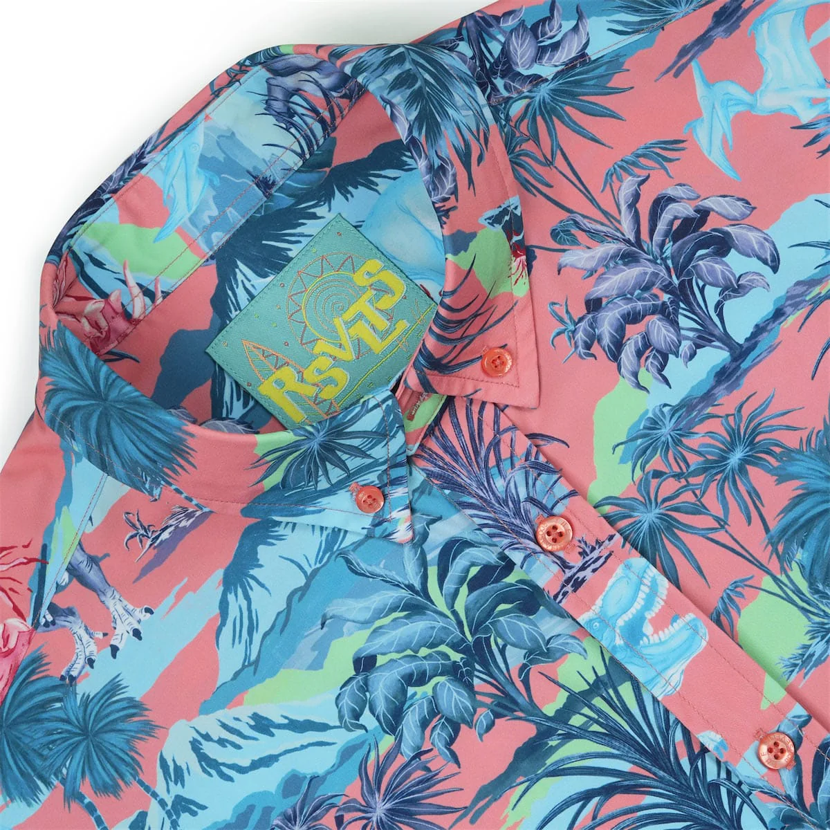 Dino Pop – KUNUFLEX Short Sleeve Shirt - Image 6