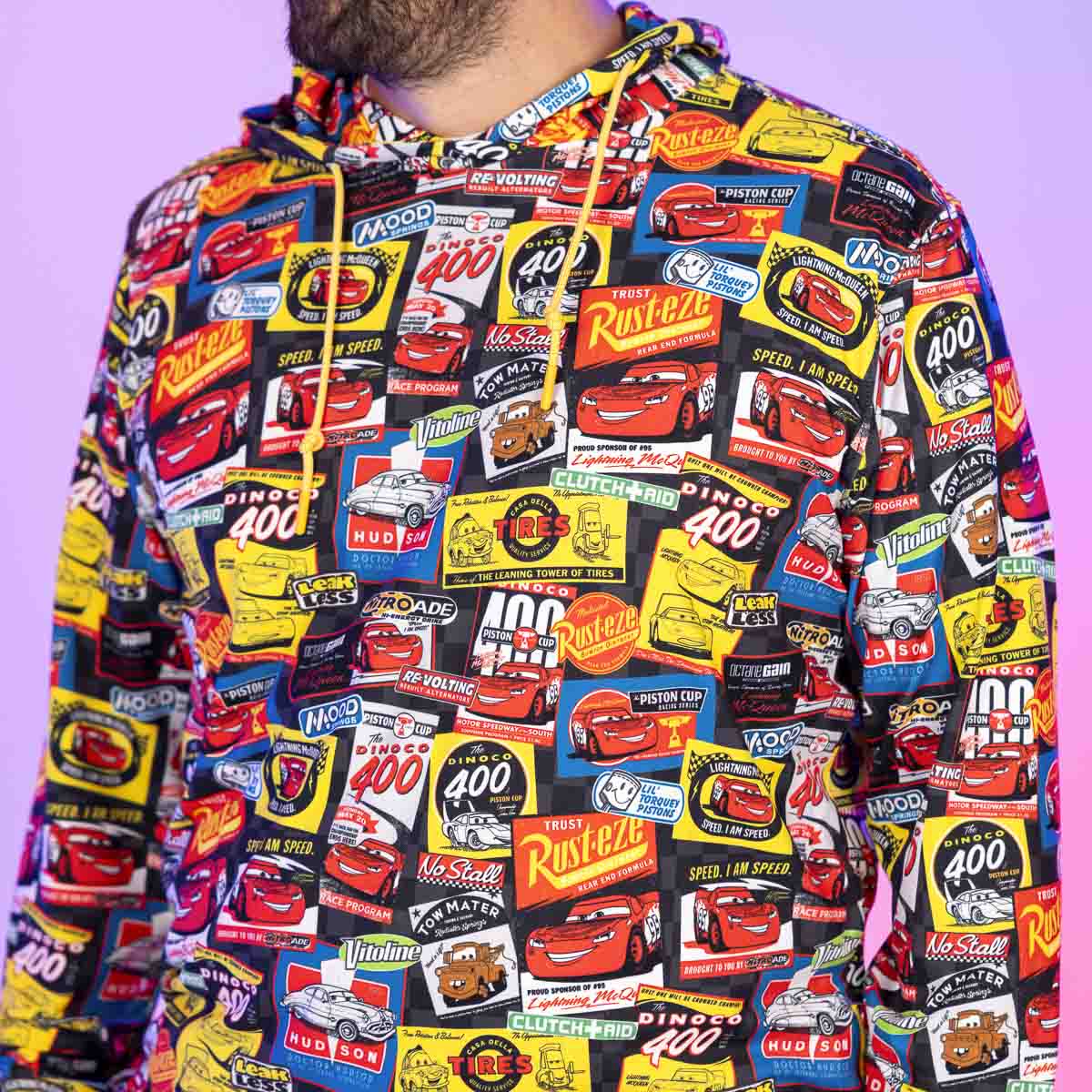 Disney and Pixar Cars "Sponsors of Speed" – Performance Hoodie - Image 4