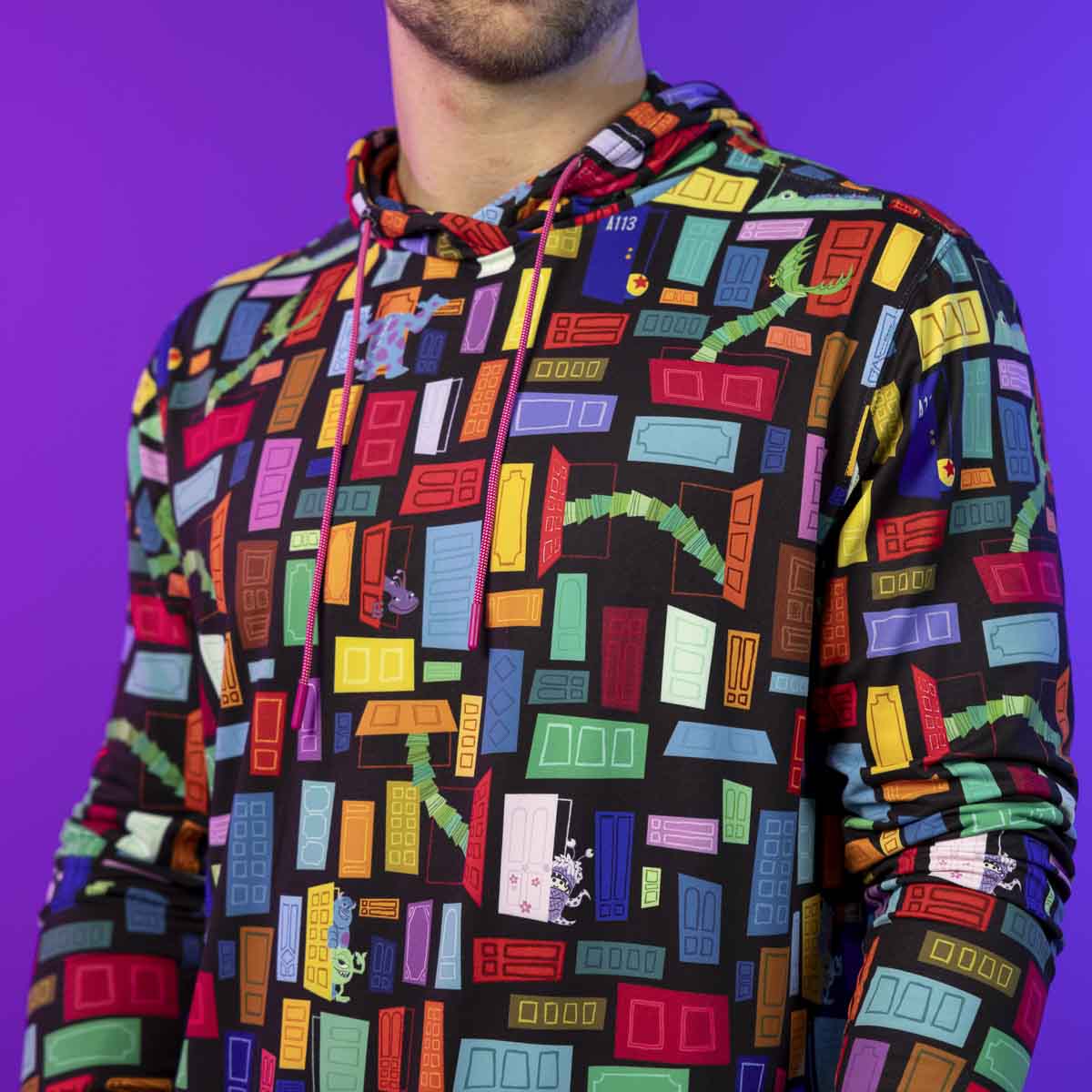 Disney and Pixar Monsters, Inc. "Doors" – Performance Hoodie - Image 4