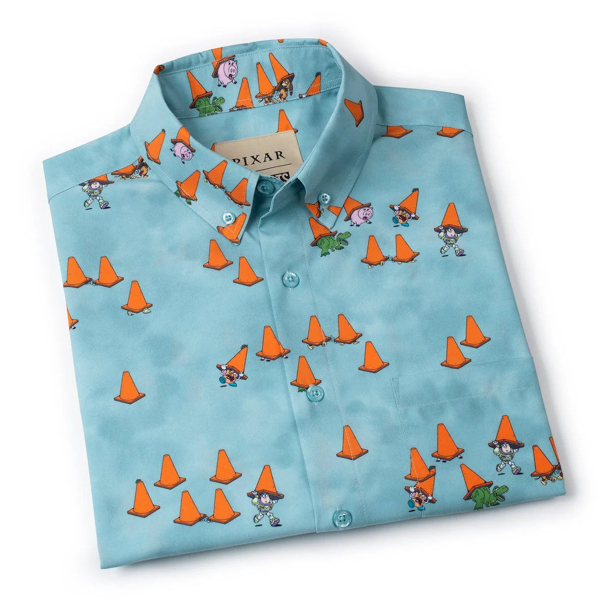 Disney and Pixar Toy Story "DROP!" – KUNUFLEX Short Sleeve Shirt - Image 8