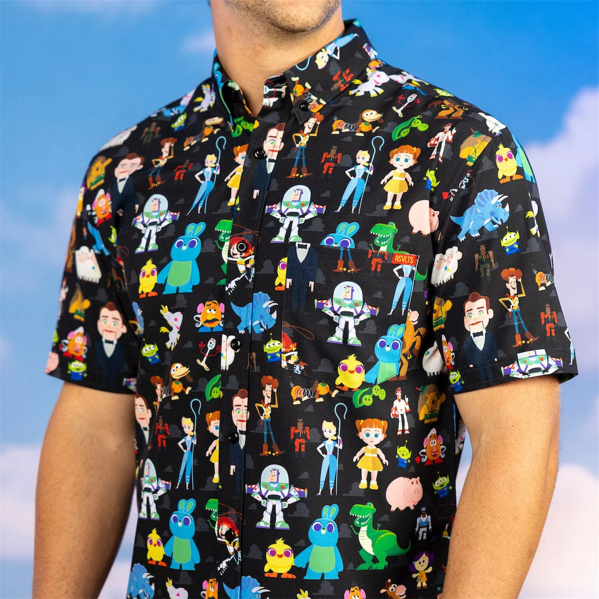 Disney and Pixar Toy Story "Ready 4 Adventure" – KUNUFLEX Short Sleeve Shirt - Image 2