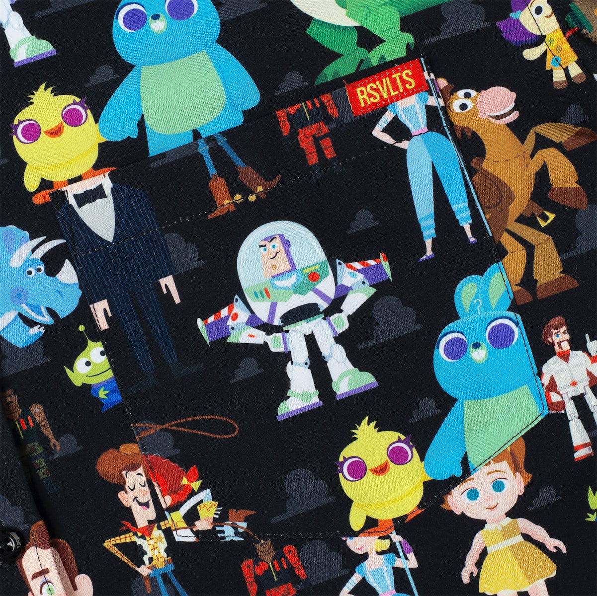 Disney and Pixar Toy Story "Ready 4 Adventure" – KUNUFLEX Short Sleeve Shirt - Image 3