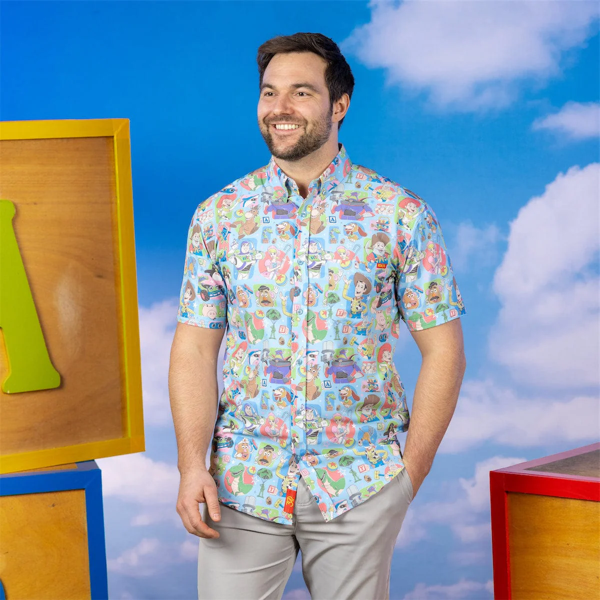Disney and Pixar Toy Story "Toying Around" – KUNUFLEX Short Sleeve Shirt - Image 2