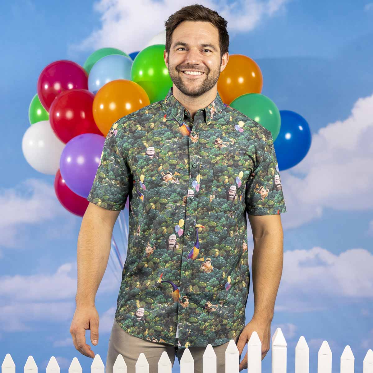 Disney and Pixar Up "I Found the Snipe" – KUNUFLEX Short Sleeve Shirt - Image 2