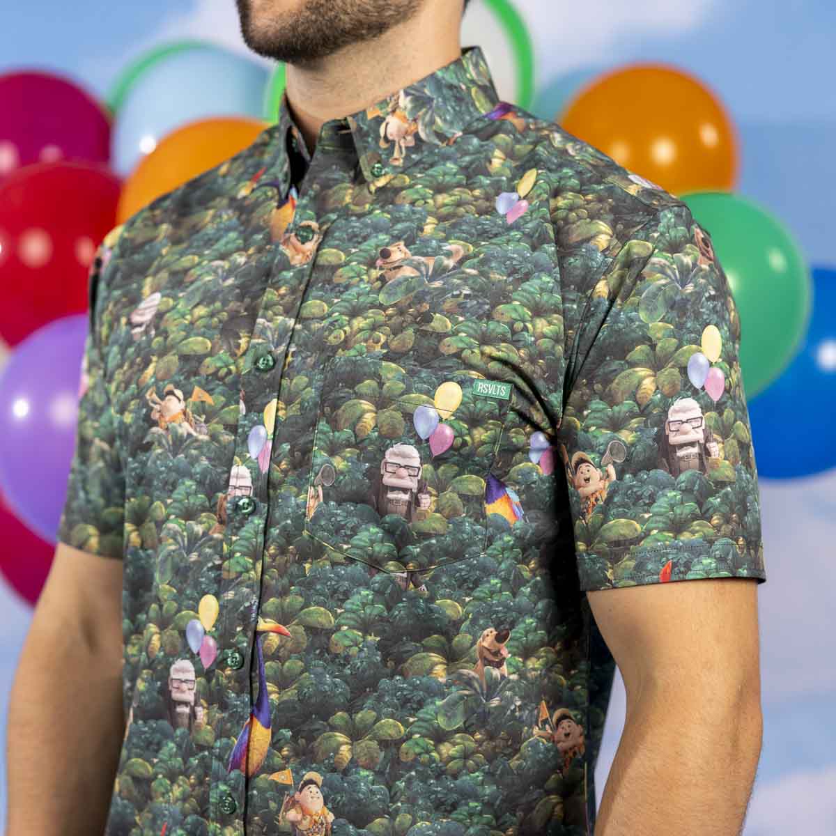 Disney and Pixar Up "I Found the Snipe" – KUNUFLEX Short Sleeve Shirt - Image 5