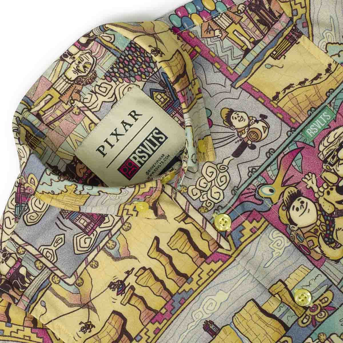 Disney and Pixar Up "Paradise Found" – Preschooler KUNUFLEX Short Sleeve Shirt - Image 3