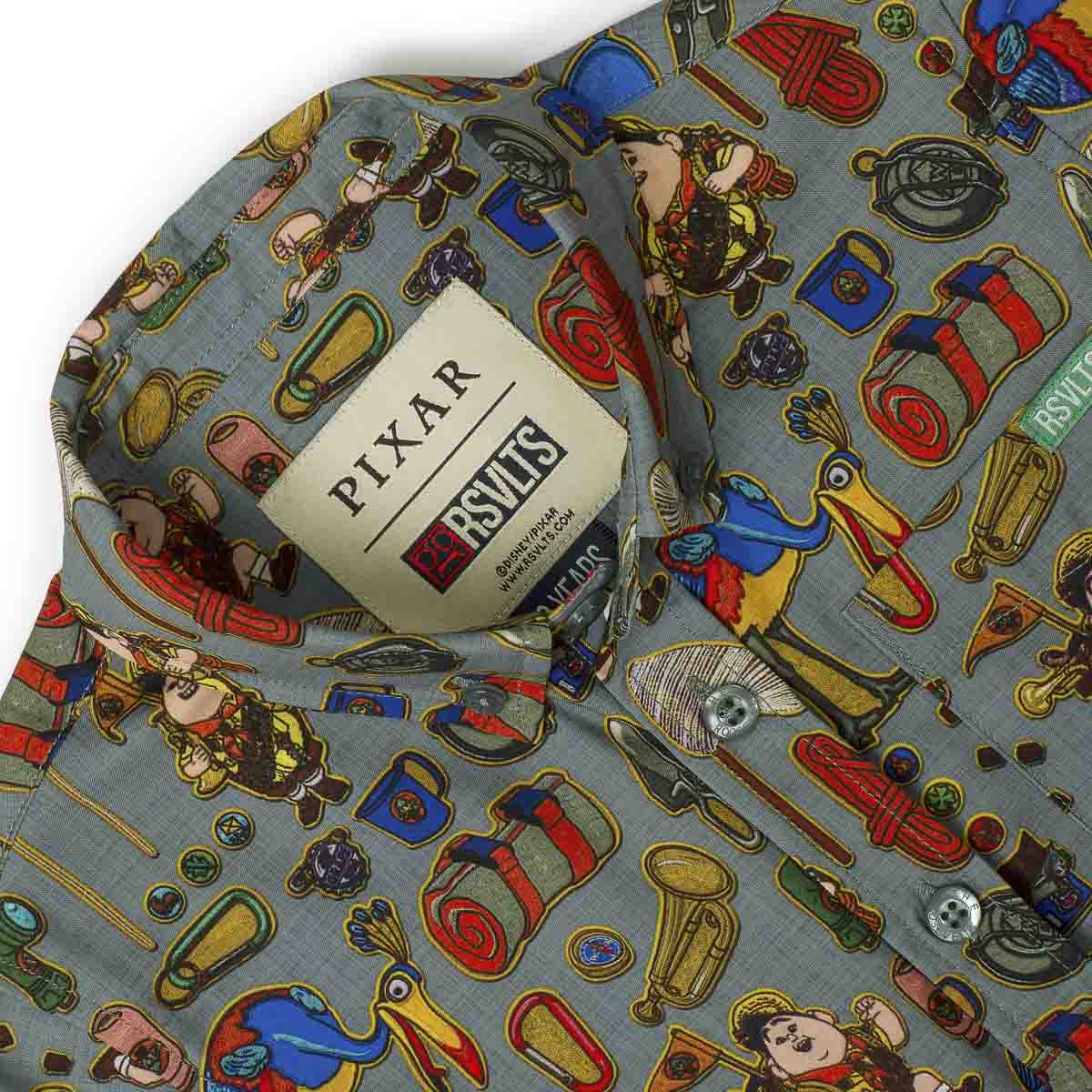 Disney and Pixar Up "The Wilderness Must Be Explored" – Preschooler KUNUFLEX Short Sleeve Shirt - Image 3