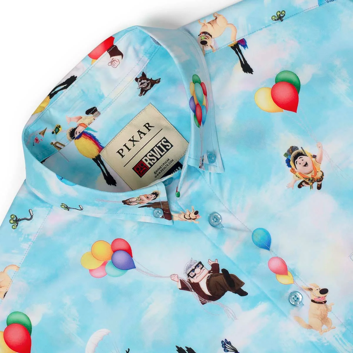 Disney and Pixar Up "What Goes Up..." – KUNUFLEX Short Sleeve Shirt - Image 6