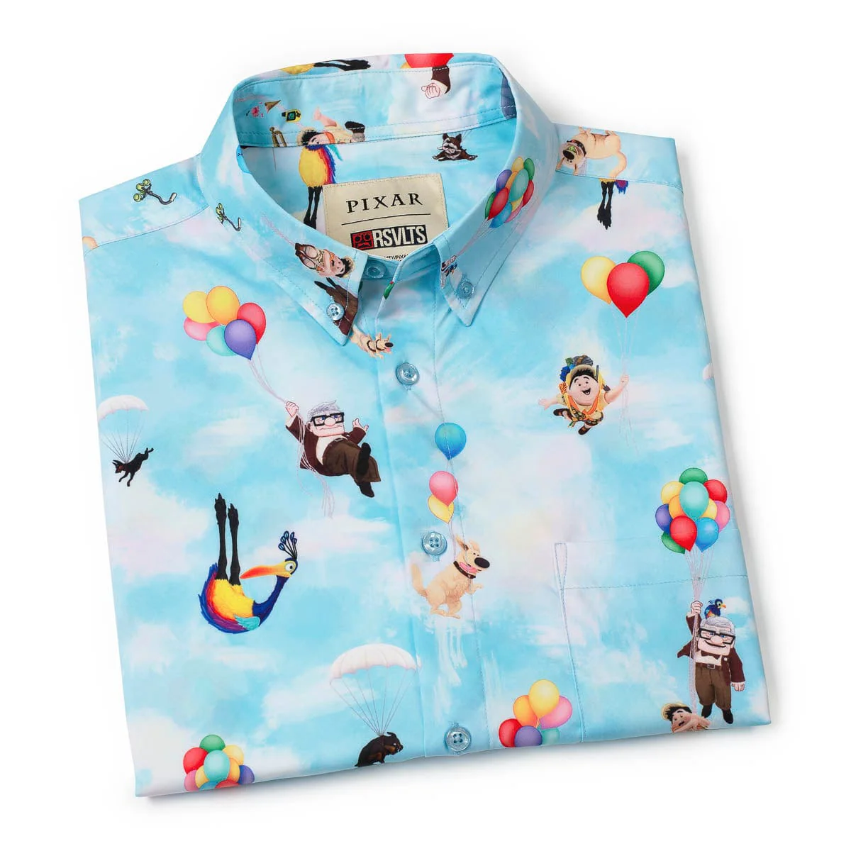 Disney and Pixar Up "What Goes Up..." – KUNUFLEX Short Sleeve Shirt - Image 8
