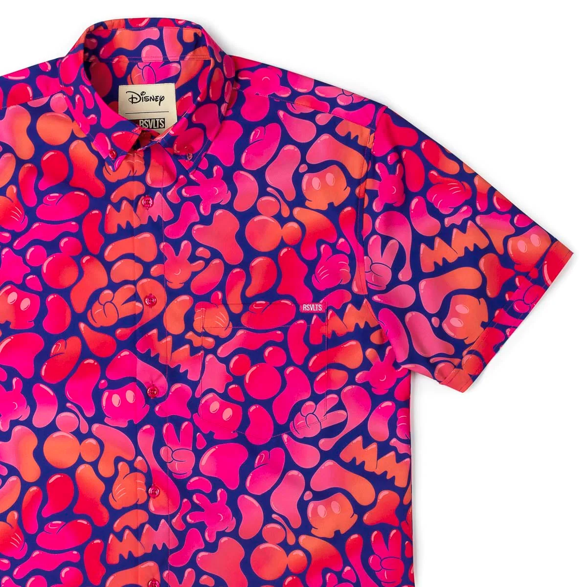 Disney "Glow Flow Mickey" – KUNUFLEX Short Sleeve Shirt