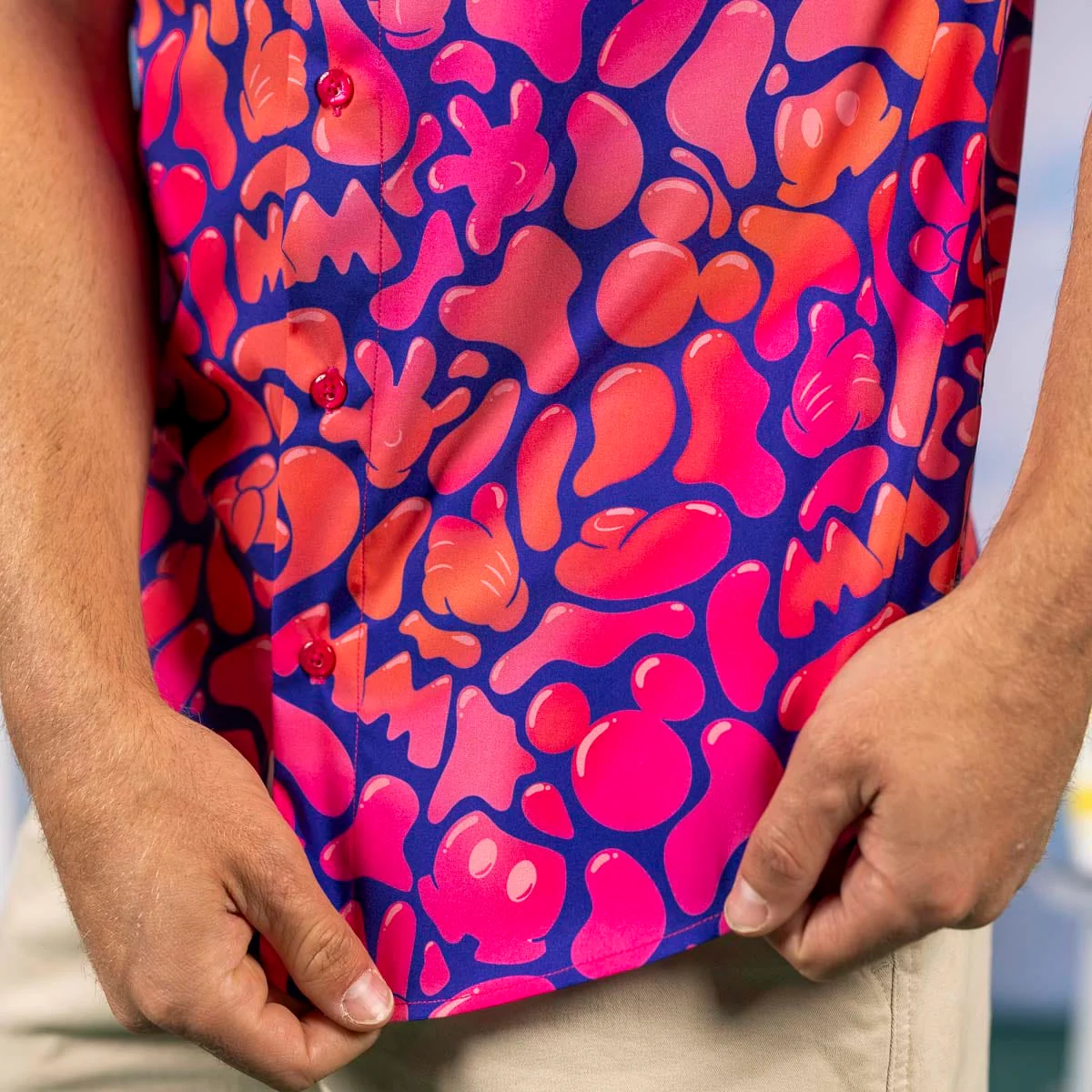 Disney "Glow Flow Mickey" – KUNUFLEX Short Sleeve Shirt - Image 6
