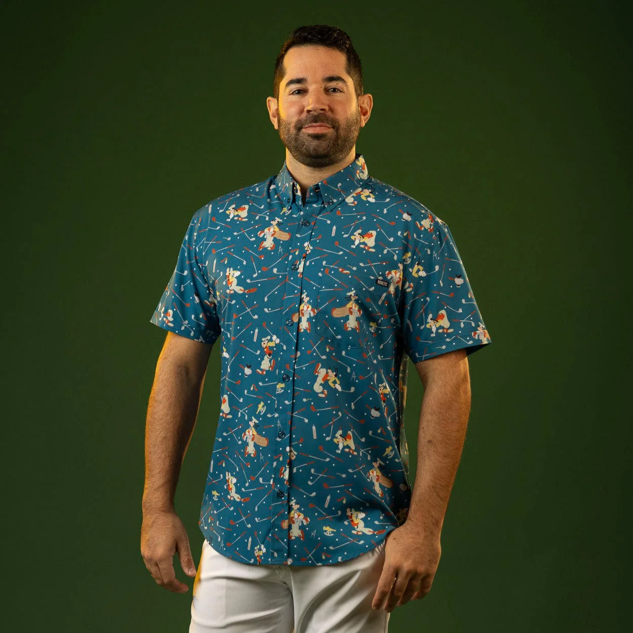 Disney "Goofy Golf" – KUNUFLEX Short Sleeve Shirt - Image 3