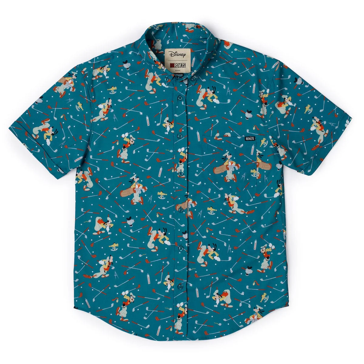 Disney "Goofy Golf" – KUNUFLEX Short Sleeve Shirt - Image 4