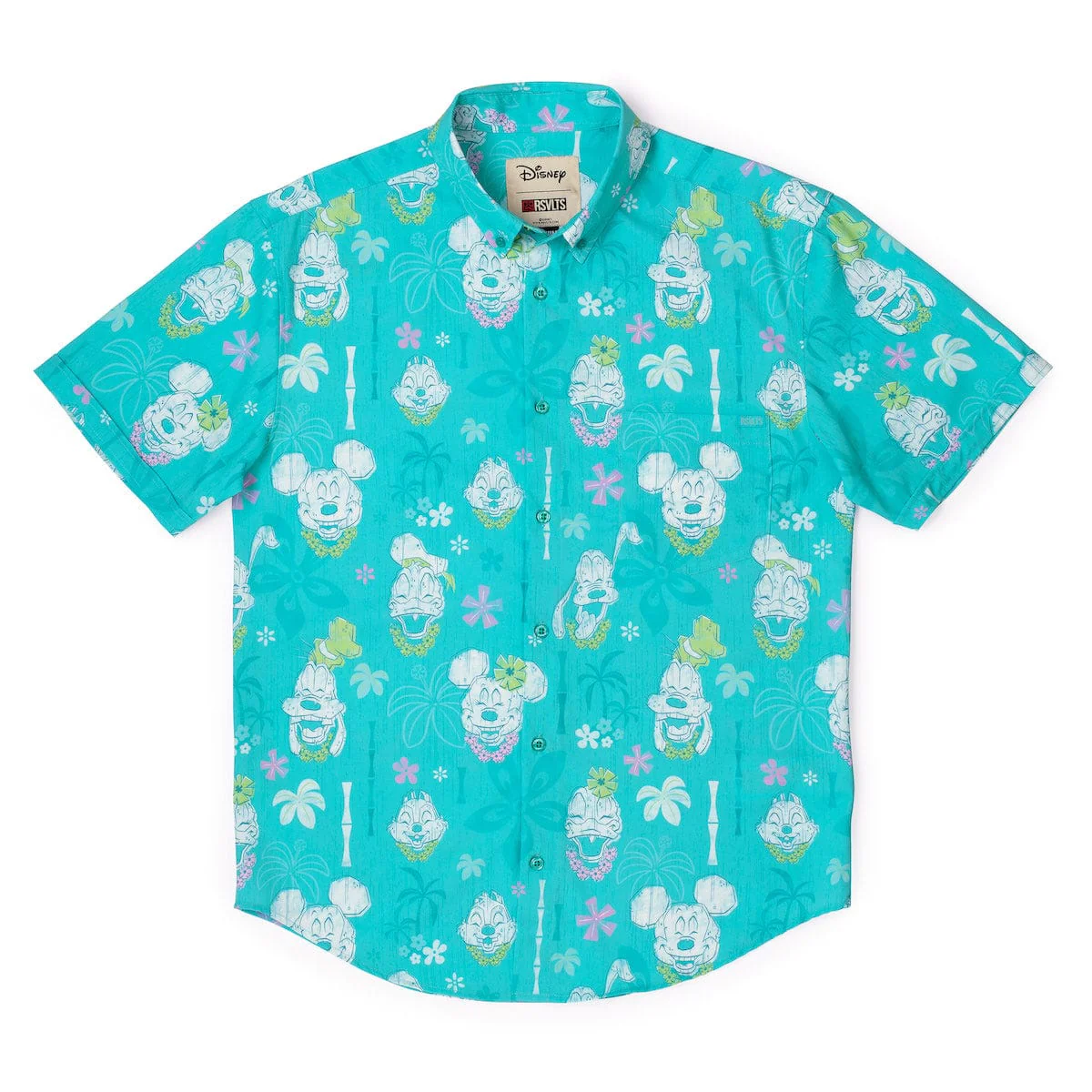 Disney "Island Smilin'" – KUNUFLEX Short Sleeve Shirt - Image 4
