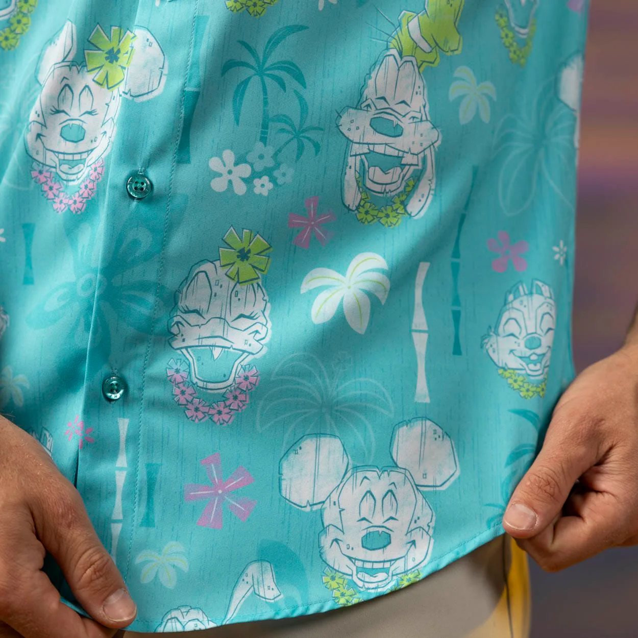 Disney "Island Smilin'" – KUNUFLEX Short Sleeve Shirt - Image 6