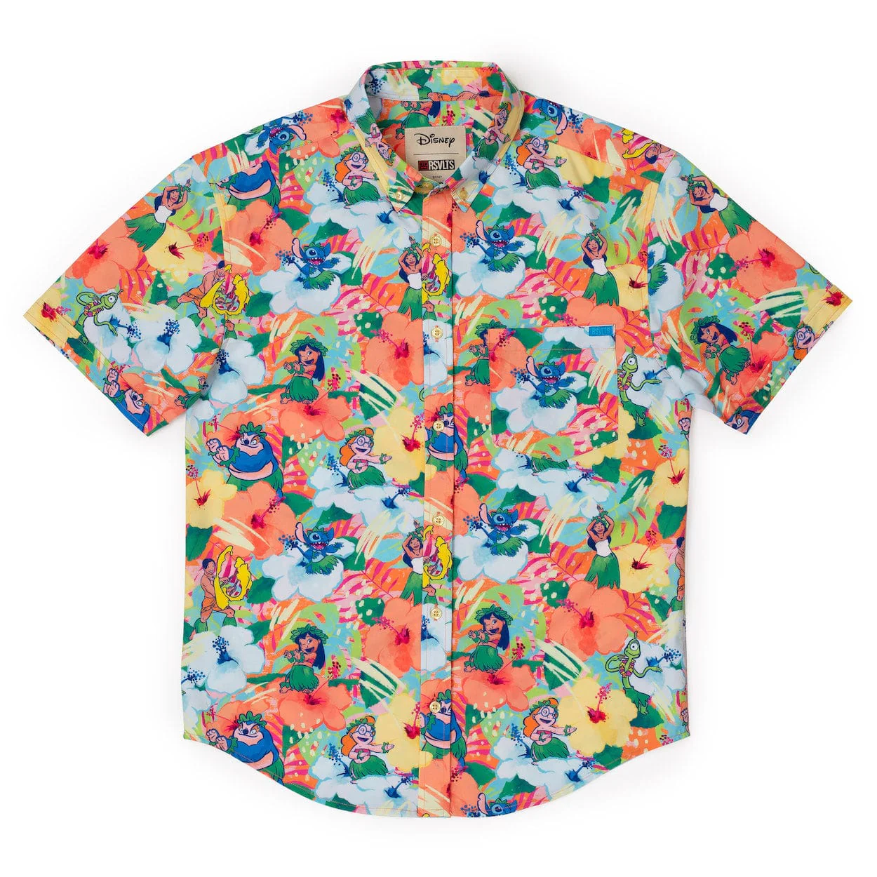 Disney Lilo & Stitch “Let’s Dance” – KUNUFLEX Short Sleeve Shirt - Image 3