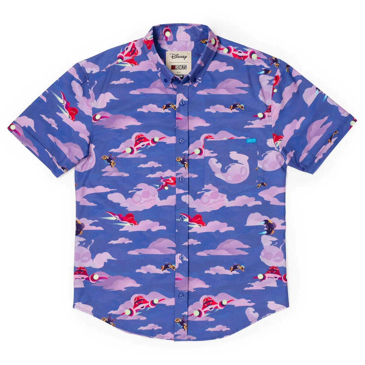 Disney Lilo & Stitch “Nobody Gets Left Behind” – KUNUFLEX Short Sleeve Shirt - Image 3