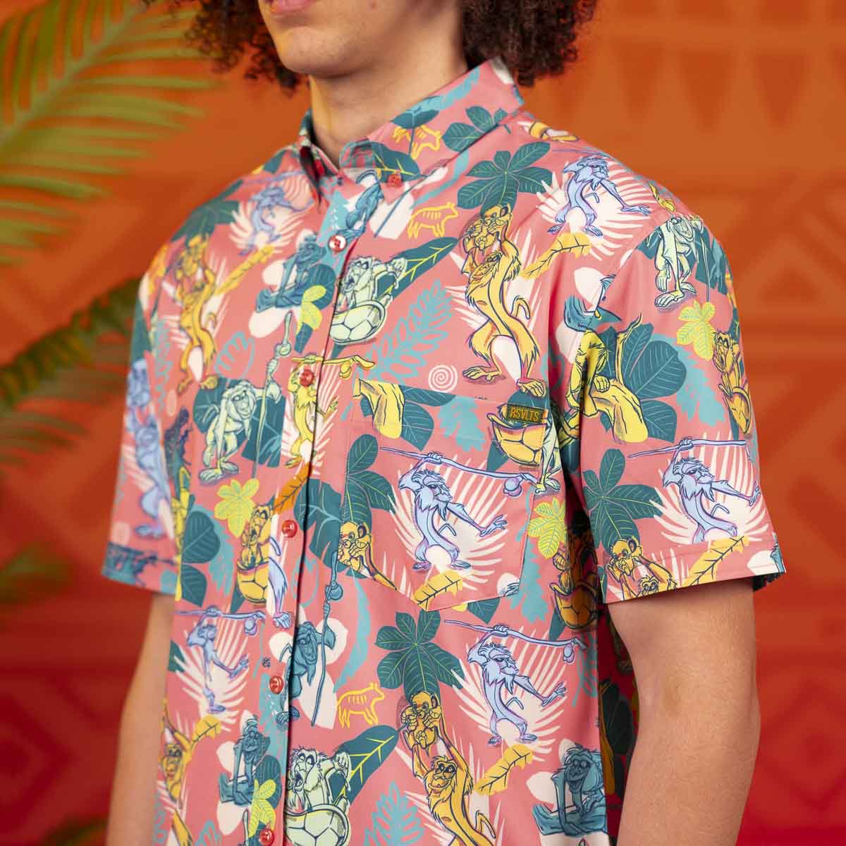 Disney's The Lion King "Peak Rafiki" – KUNUFLEX Short Sleeve Shirt