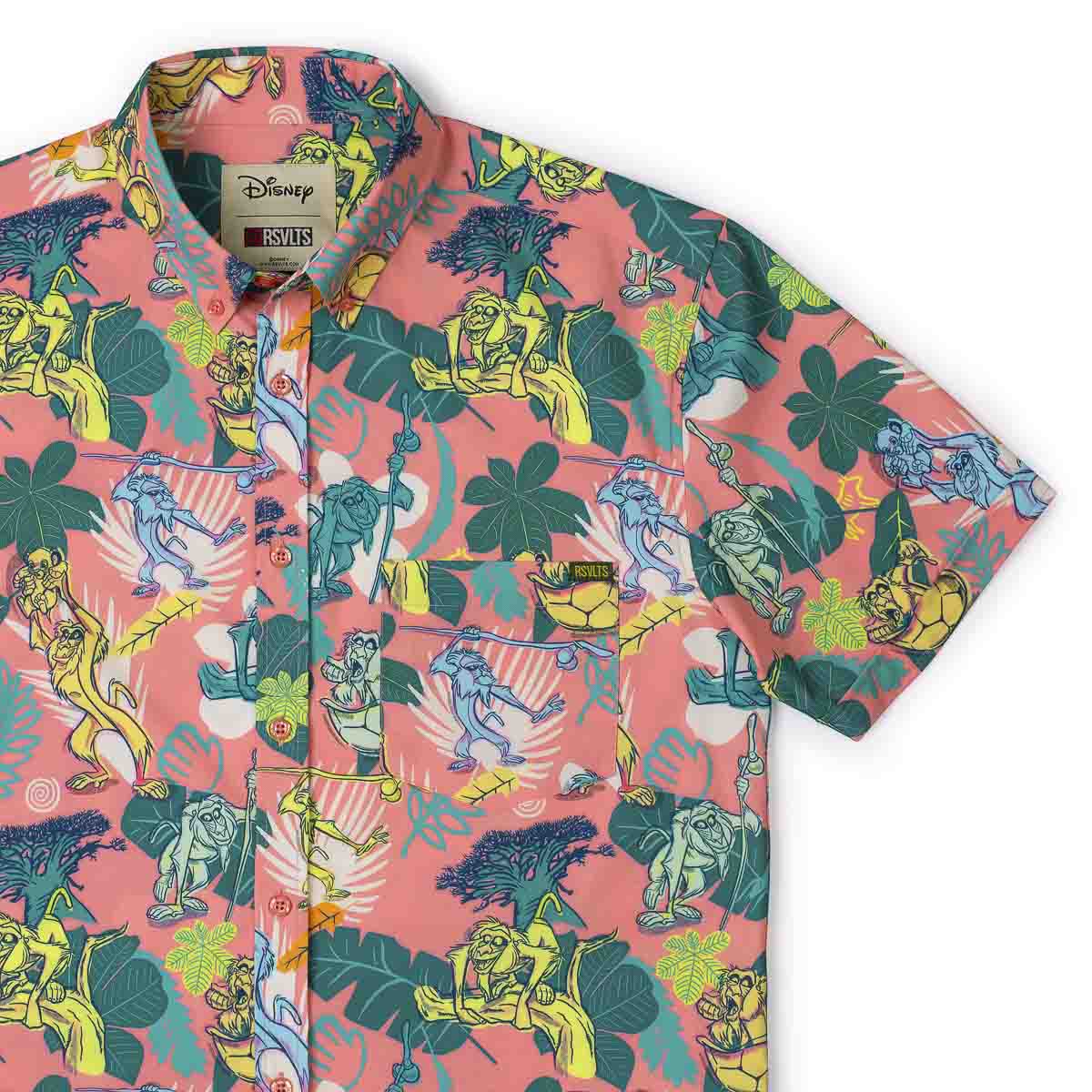 Disney's The Lion King "Peak Rafiki" – KUNUFLEX Short Sleeve Shirt - Image 2