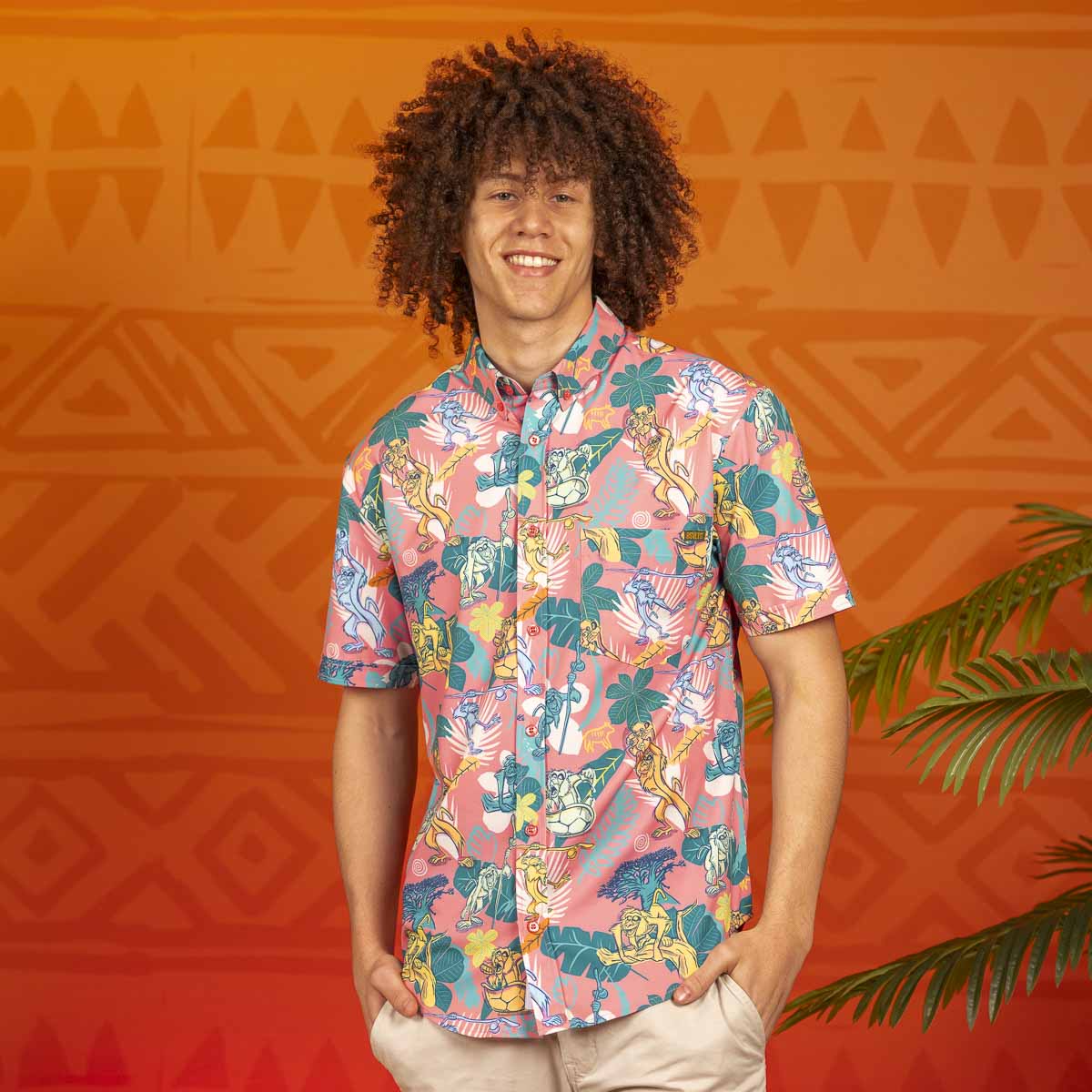 Disney's The Lion King "Peak Rafiki" – KUNUFLEX Short Sleeve Shirt - Image 3