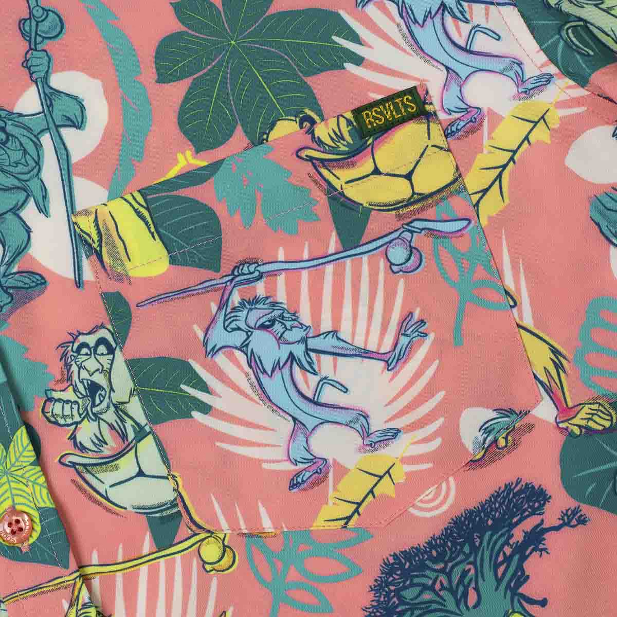 Disney's The Lion King "Peak Rafiki" – KUNUFLEX Short Sleeve Shirt - Image 5
