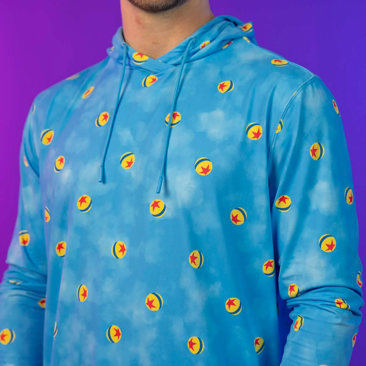 Pixar Ball  – Performance Hoodie - Image 4
