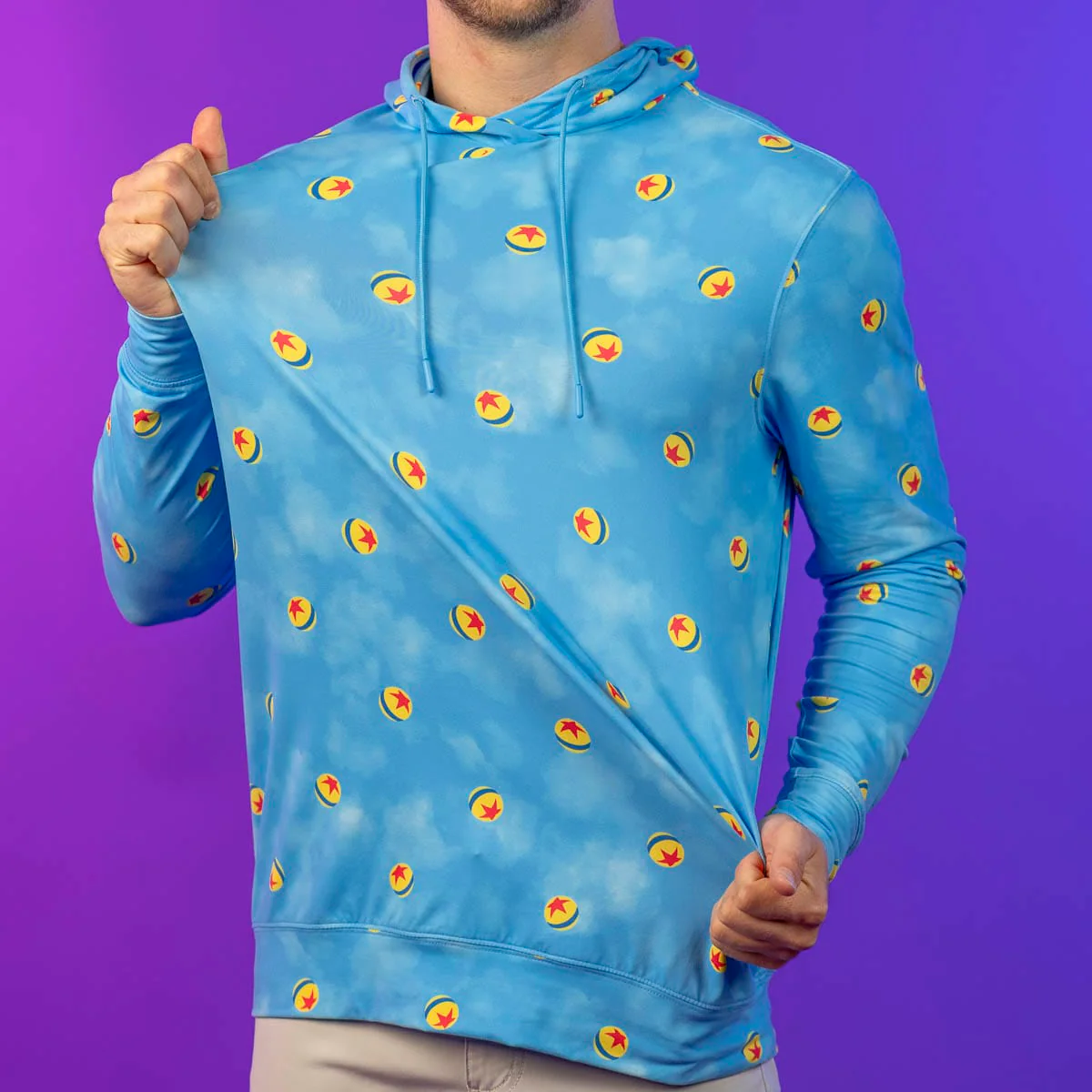 Pixar Ball  – Performance Hoodie - Image 5