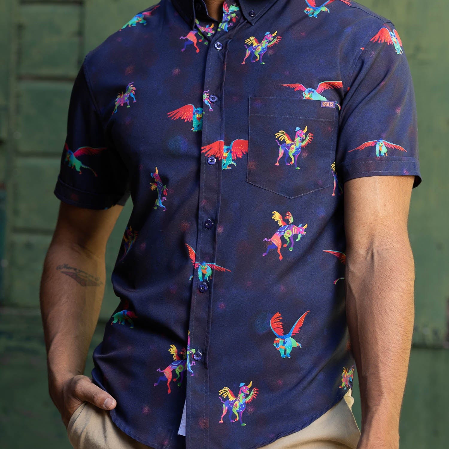 Disney and Pixar Coco "Dante y Pepita" – KUNUFLEX Short Sleeve Shirt - Image 9