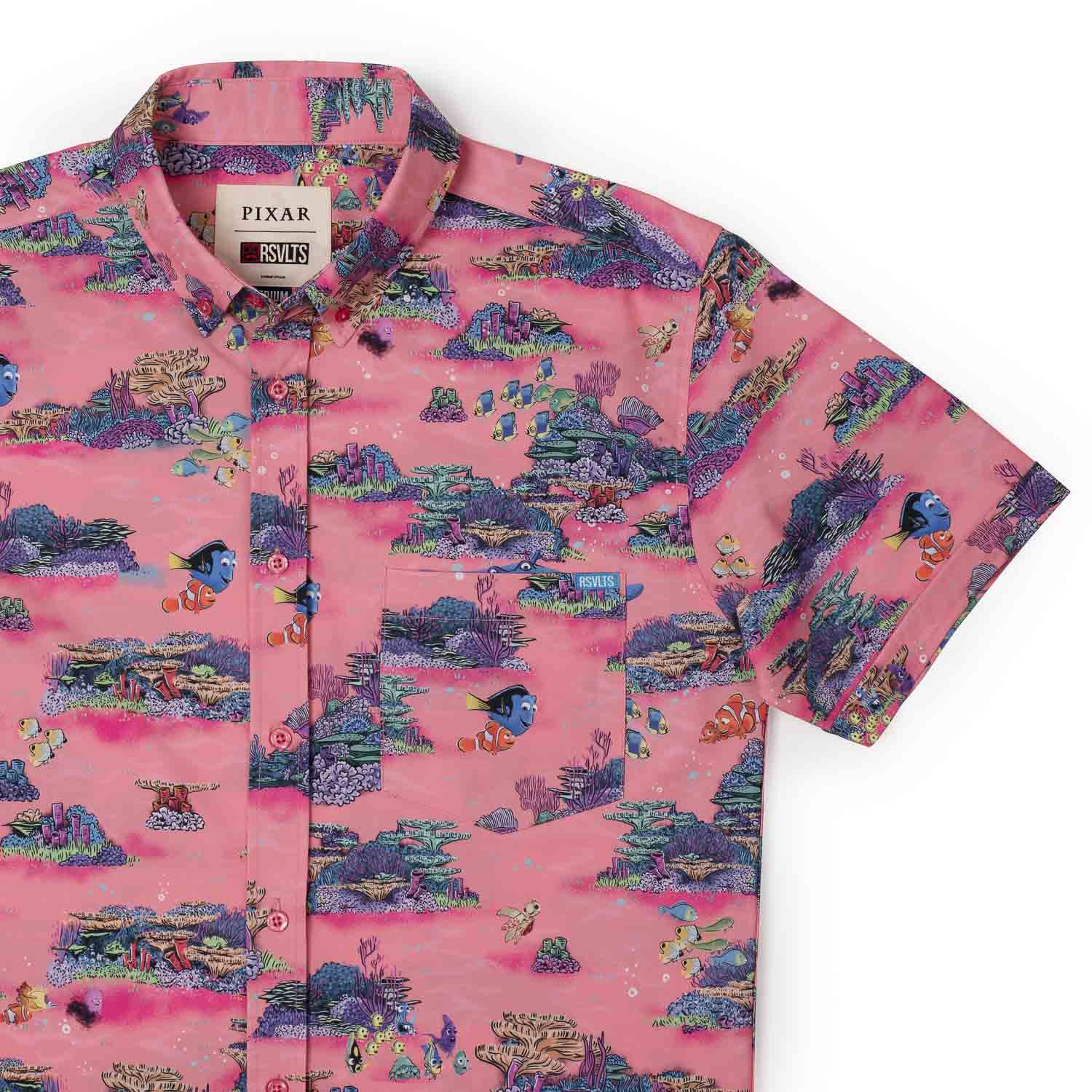 Disney and Pixar Finding Nemo "Anemone-nie" – KUNUFLEX Short Sleeve Shirt