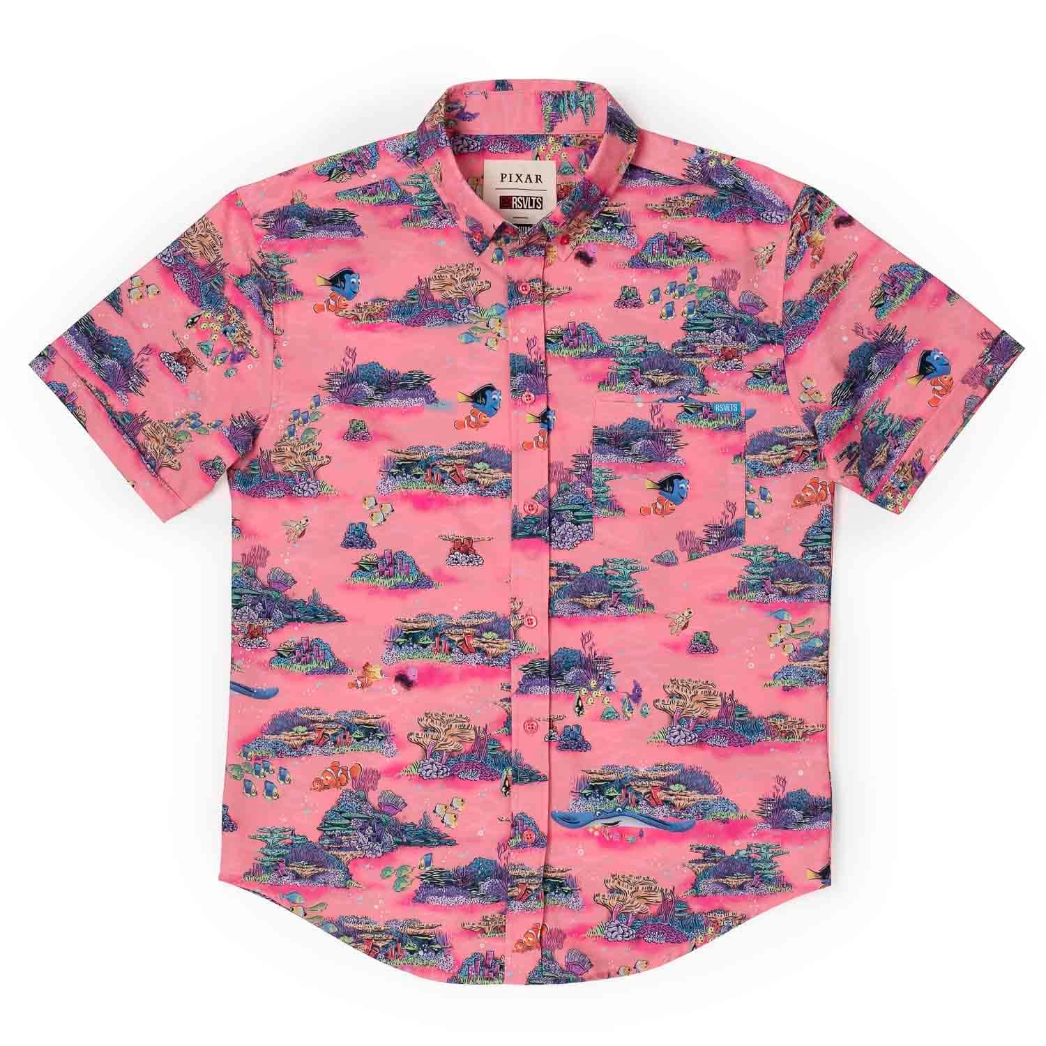 Disney and Pixar Finding Nemo "Anemone-nie" – KUNUFLEX Short Sleeve Shirt - Image 4