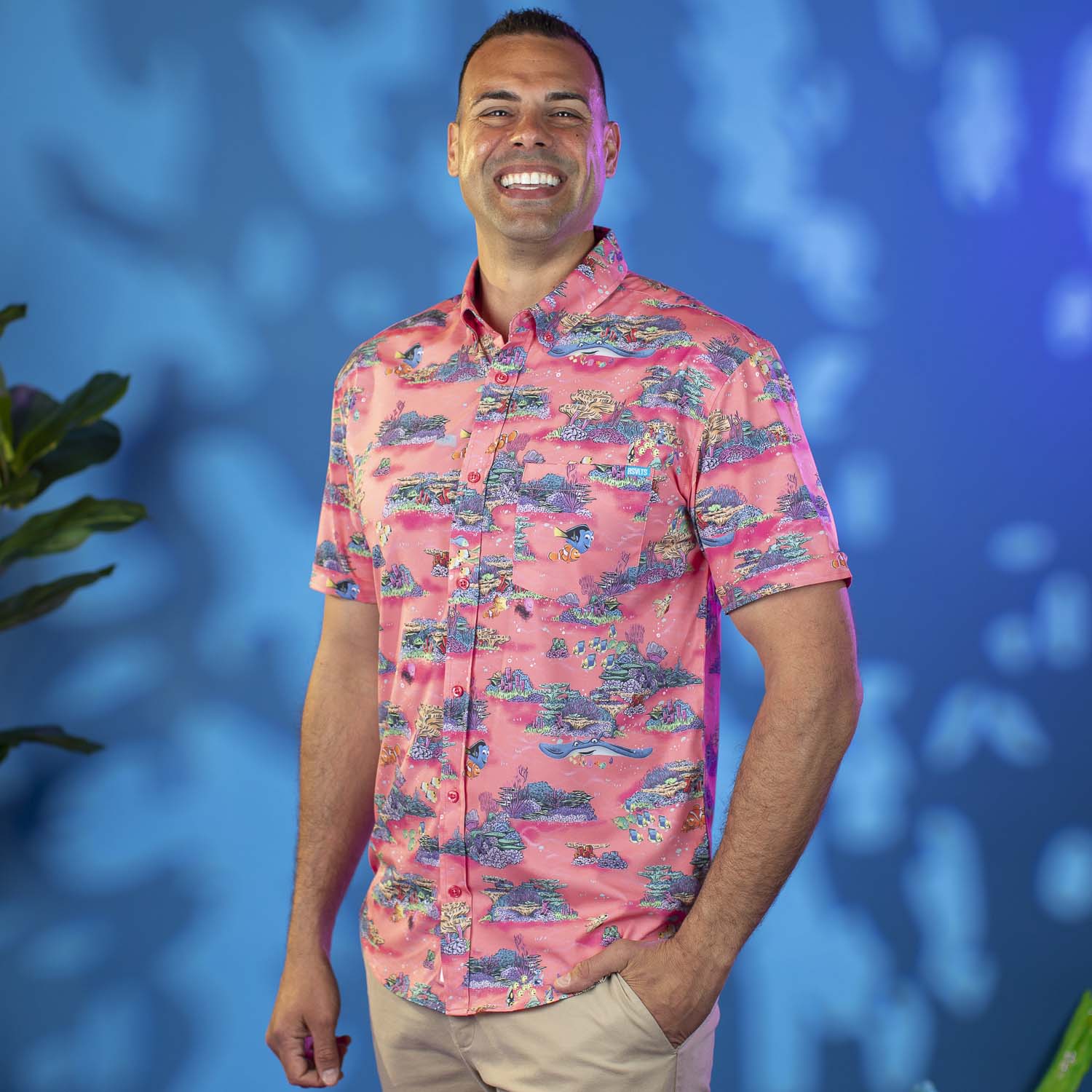 Disney and Pixar Finding Nemo "Anemone-nie" – KUNUFLEX Short Sleeve Shirt - Image 5