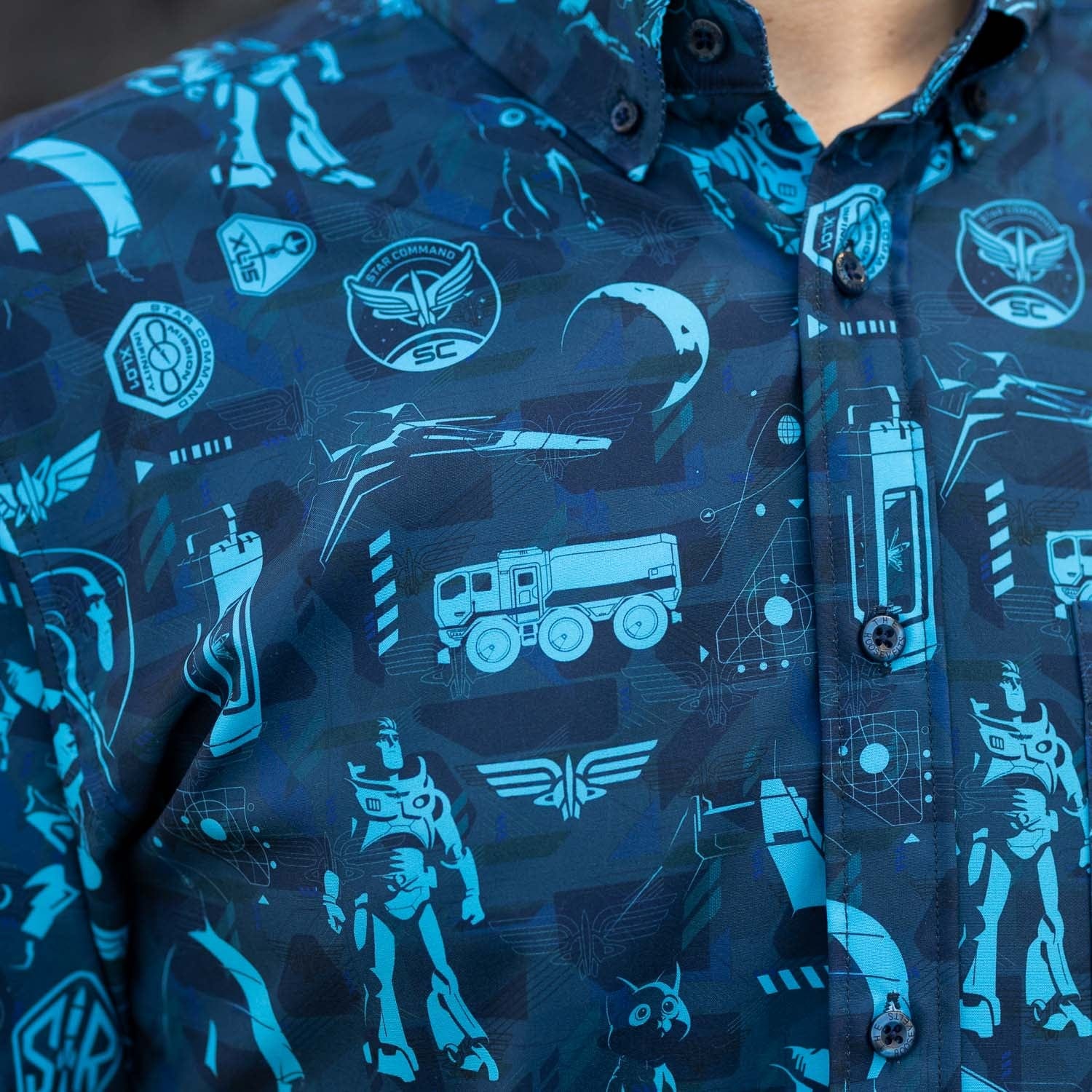 Disney and Pixar's Lightyear "Hero In the Making" – KUNUFLEX Short Sleeve Shirt - Image 4
