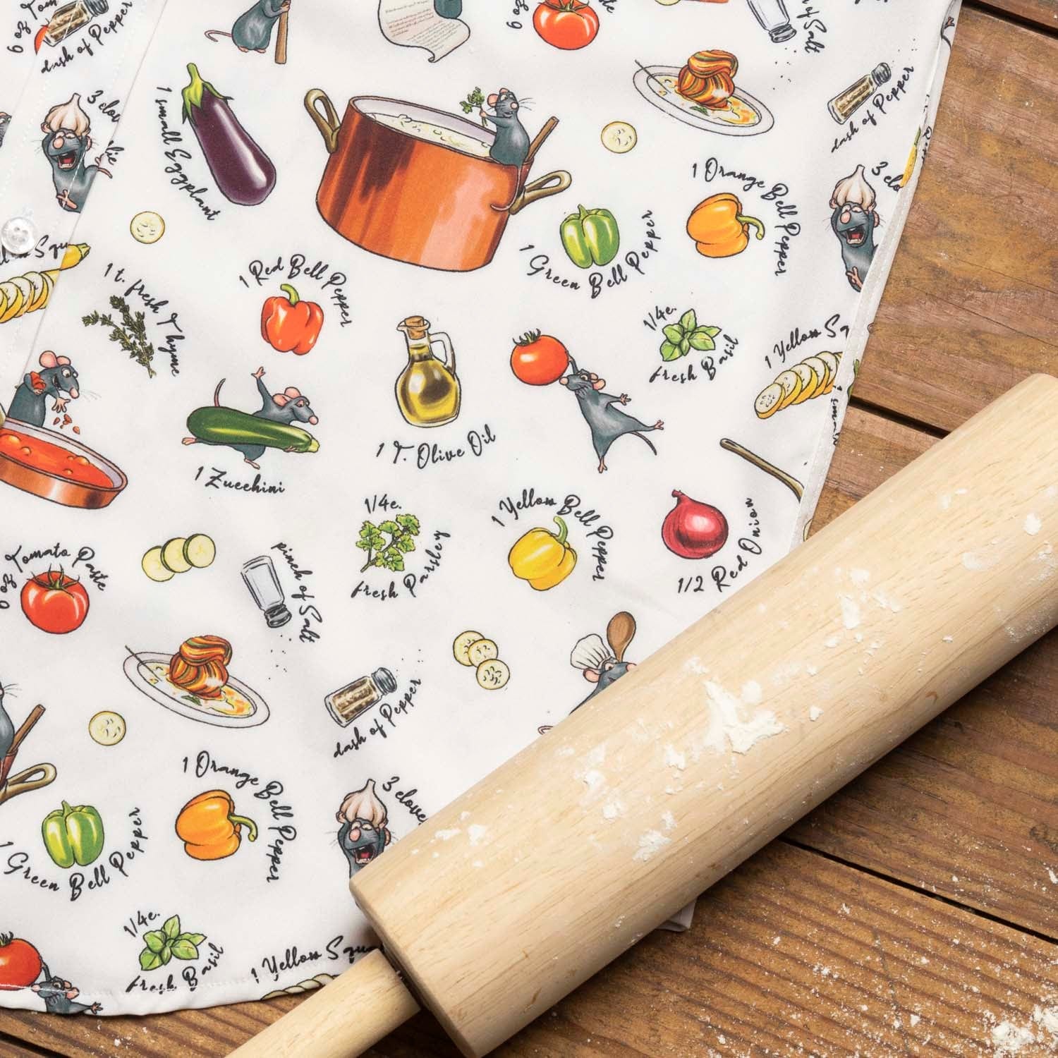 Disney and Pixar Ratatouille "Bon Rat-Pétit" – KUNUFLEX Short Sleeve Shirt - Image 6