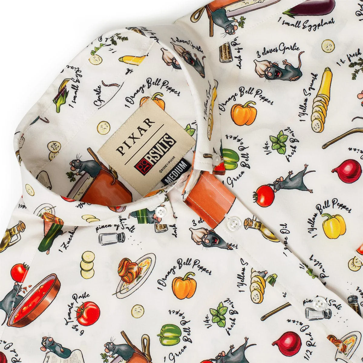 Disney and Pixar Ratatouille "Bon Rat-Pétit" – KUNUFLEX Short Sleeve Shirt - Image 7