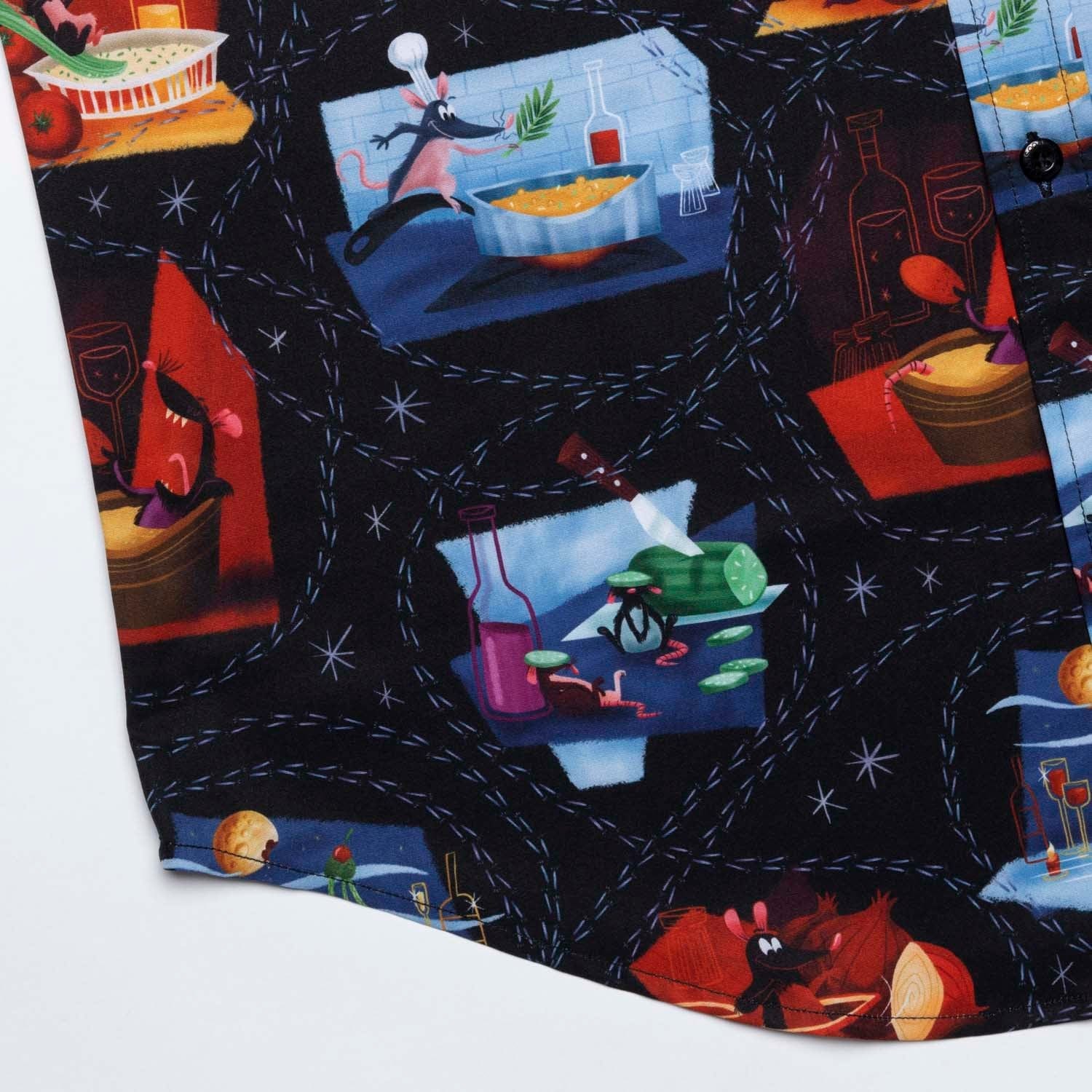 Disney and Pixar Ratatouille "Shirtatouille" – KUNUFLEX Short Sleeve Shirt - Image 3