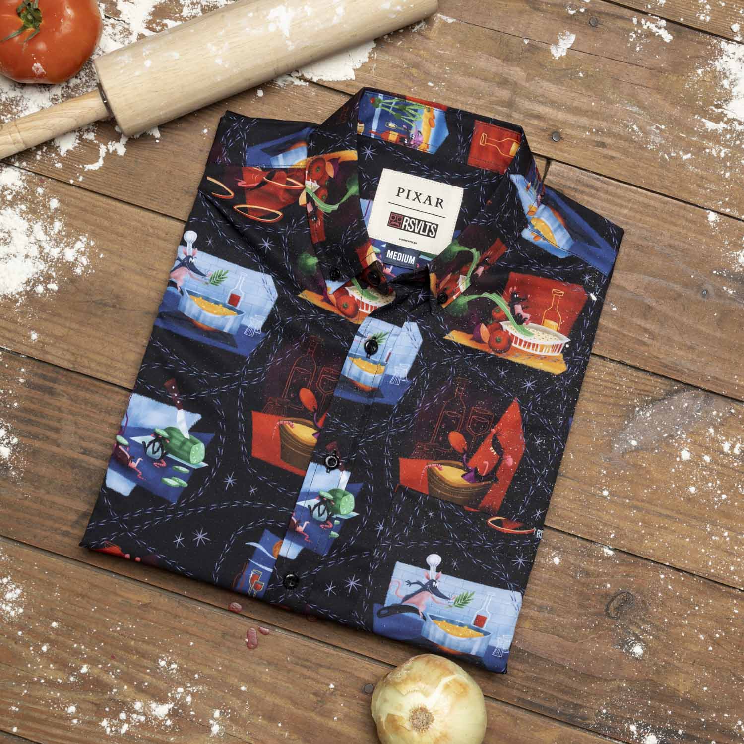 Disney and Pixar Ratatouille "Shirtatouille" – KUNUFLEX Short Sleeve Shirt - Image 7