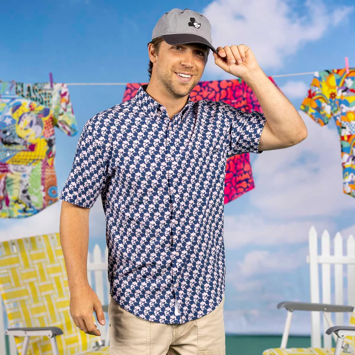 Disney "Pixel Pal" – KUNUFLEX Short Sleeve Shirt - Image 2
