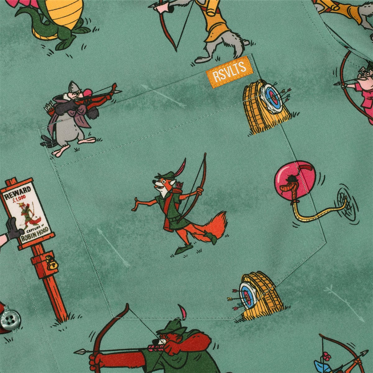 Disney's Robin Hood "Archrivals" – KUNUFLEX Short Sleeve Shirt - Image 5