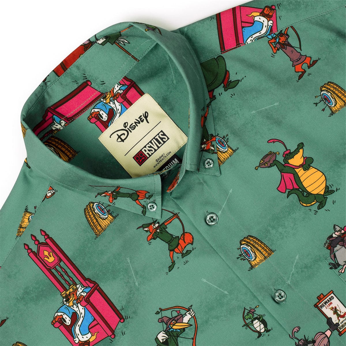 Disney's Robin Hood "Archrivals" – KUNUFLEX Short Sleeve Shirt - Image 7