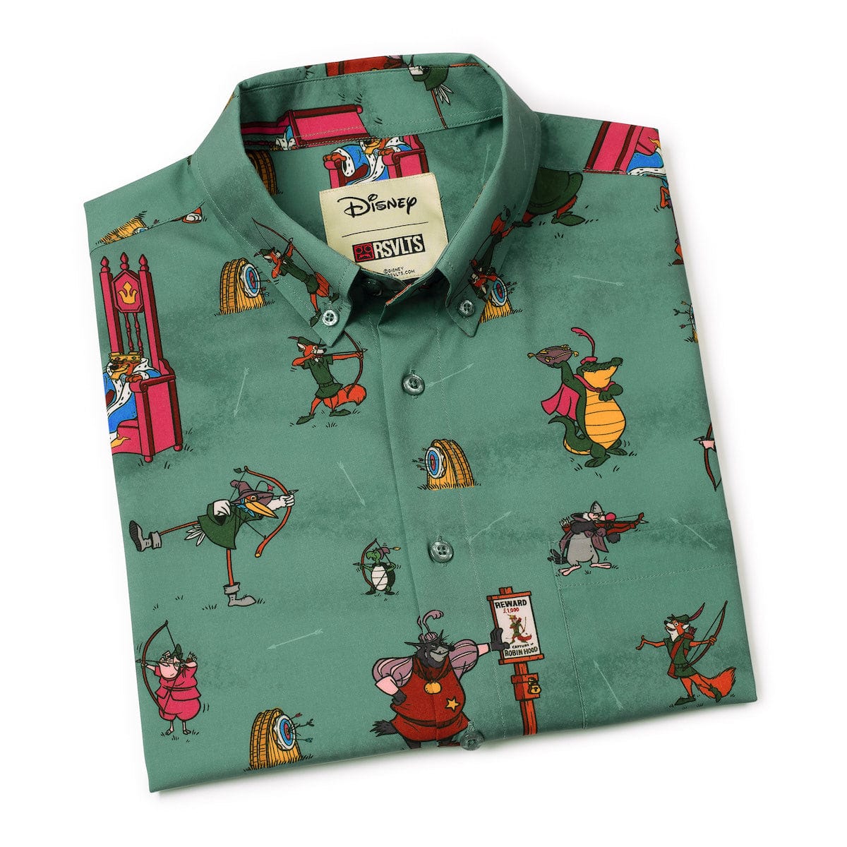 Disney's Robin Hood "Archrivals" – KUNUFLEX Short Sleeve Shirt - Image 8