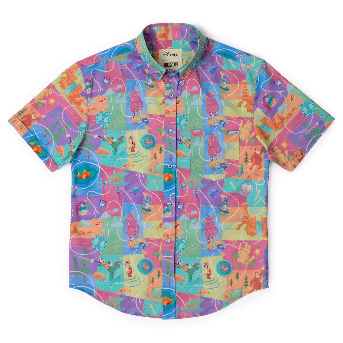 Disney’s A Goofy Movie "The Open Road" – KUNUFLEX Short Sleeve Shirt - Image 4