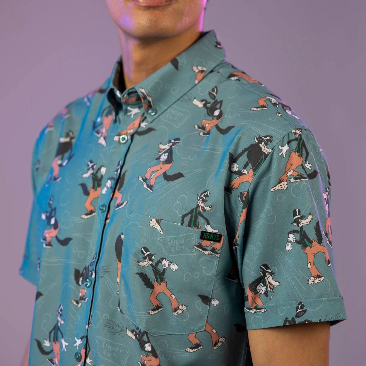Disney Villains "Huffin’ and Puffin’" – KUNUFLEX Short Sleeve Shirt - Image 2