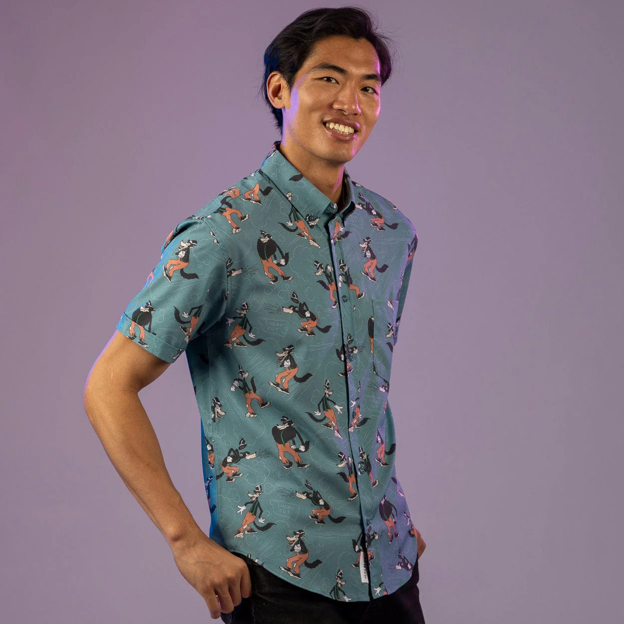 Disney Villains "Huffin’ and Puffin’" – KUNUFLEX Short Sleeve Shirt - Image 3