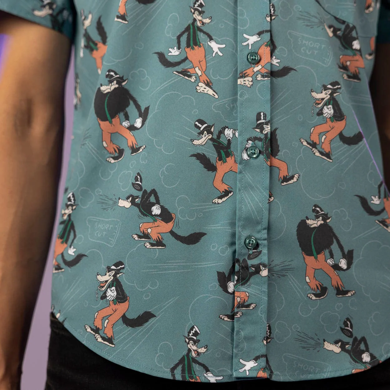 Disney Villains "Huffin’ and Puffin’" – KUNUFLEX Short Sleeve Shirt - Image 6