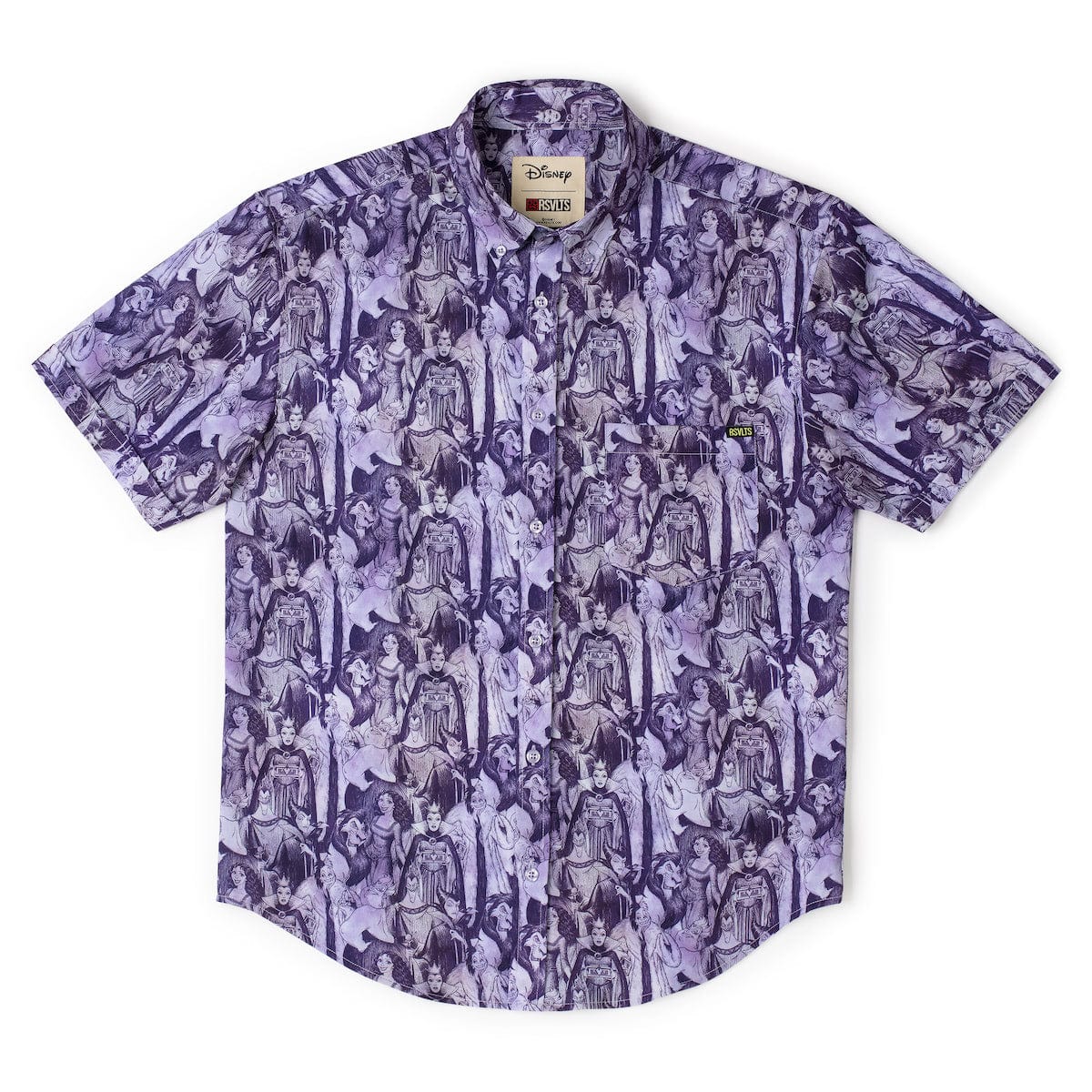 Disney Villains "In Bad Company" – KUNUFLEX Short Sleeve Shirt  - Image 3