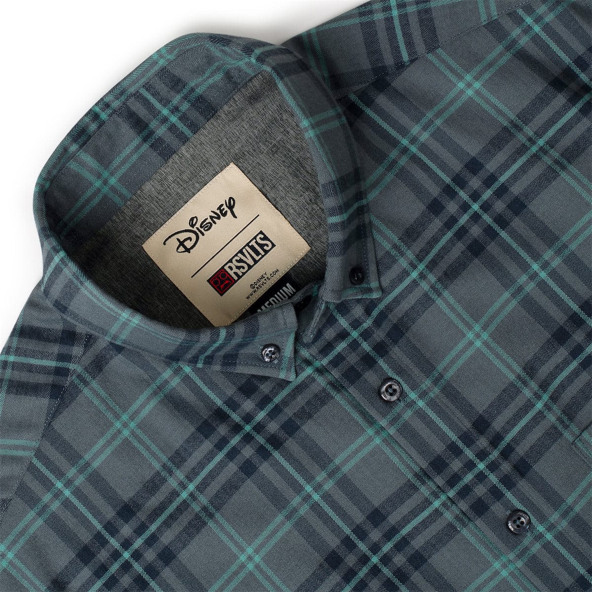 Disney Villains "Lord of the Dead" – BorlandFlex™ Long Sleeve Flannel (2024 Fit) - Image 4