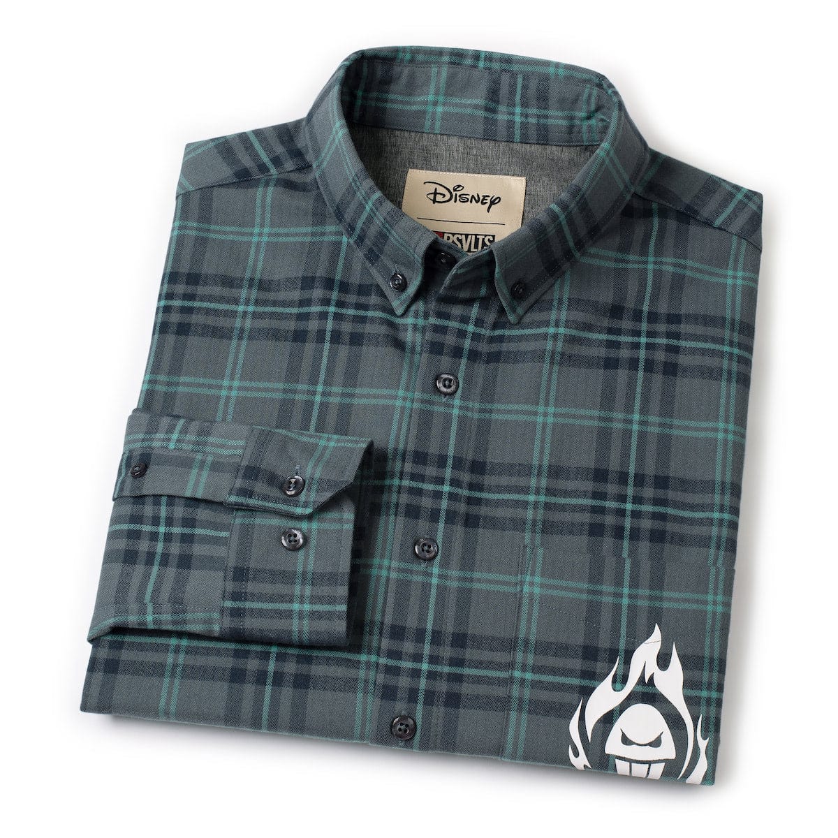 Disney Villains "Lord of the Dead" – BorlandFlex™ Long Sleeve Flannel (2024 Fit) - Image 5